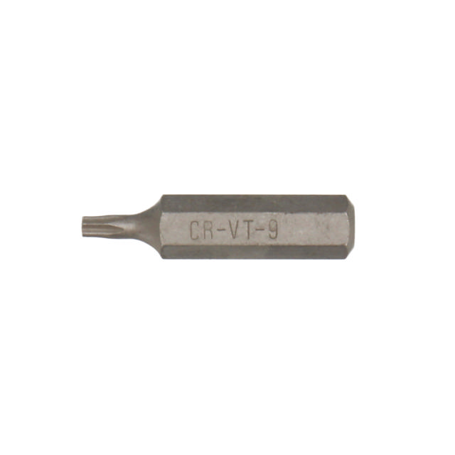 Torx Bits med hål TXT9 × 30 mm, 10 st.