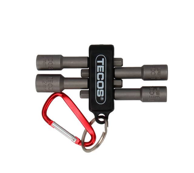 Gängbitsset, M6, M8, M10 och M12, 4 delar