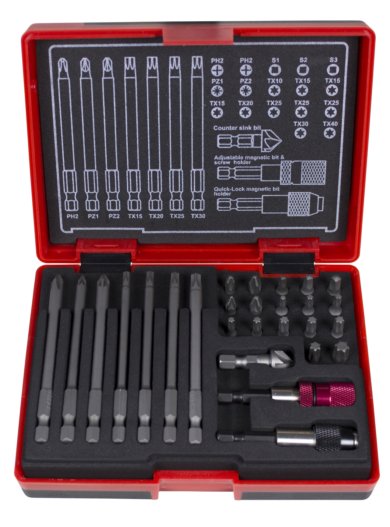 Bitsset, T-B027 - 27delar