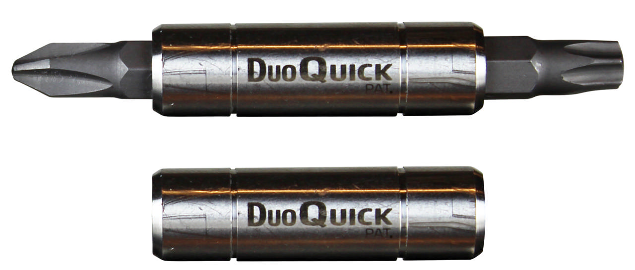 DuoQuick Bitsrör 2 stk m/2 bits