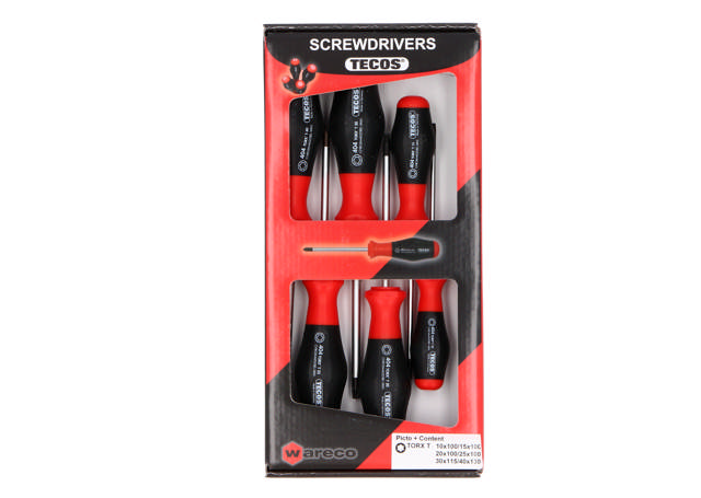 Skruvmejselset 6 delar