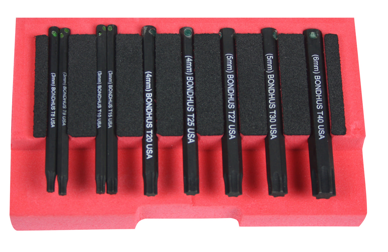Set 9 ProHold Star Bits 50mm