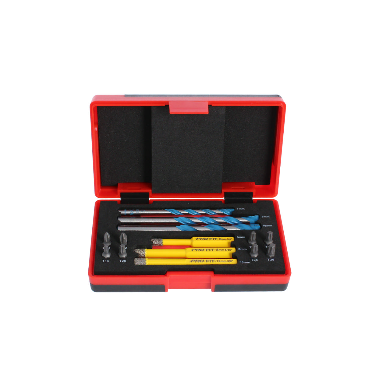 Diamant/konstructions borrsatser, 14 delar