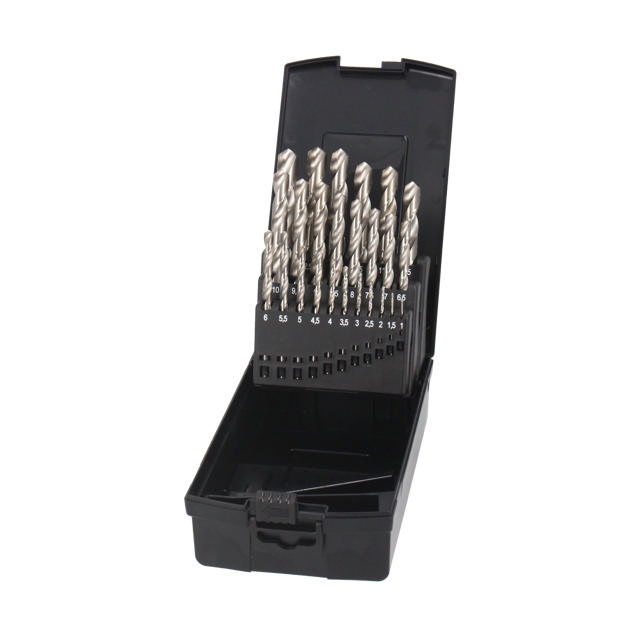 HSS Pro Bright metallborrset, 25 delar: 1 - 13 mm