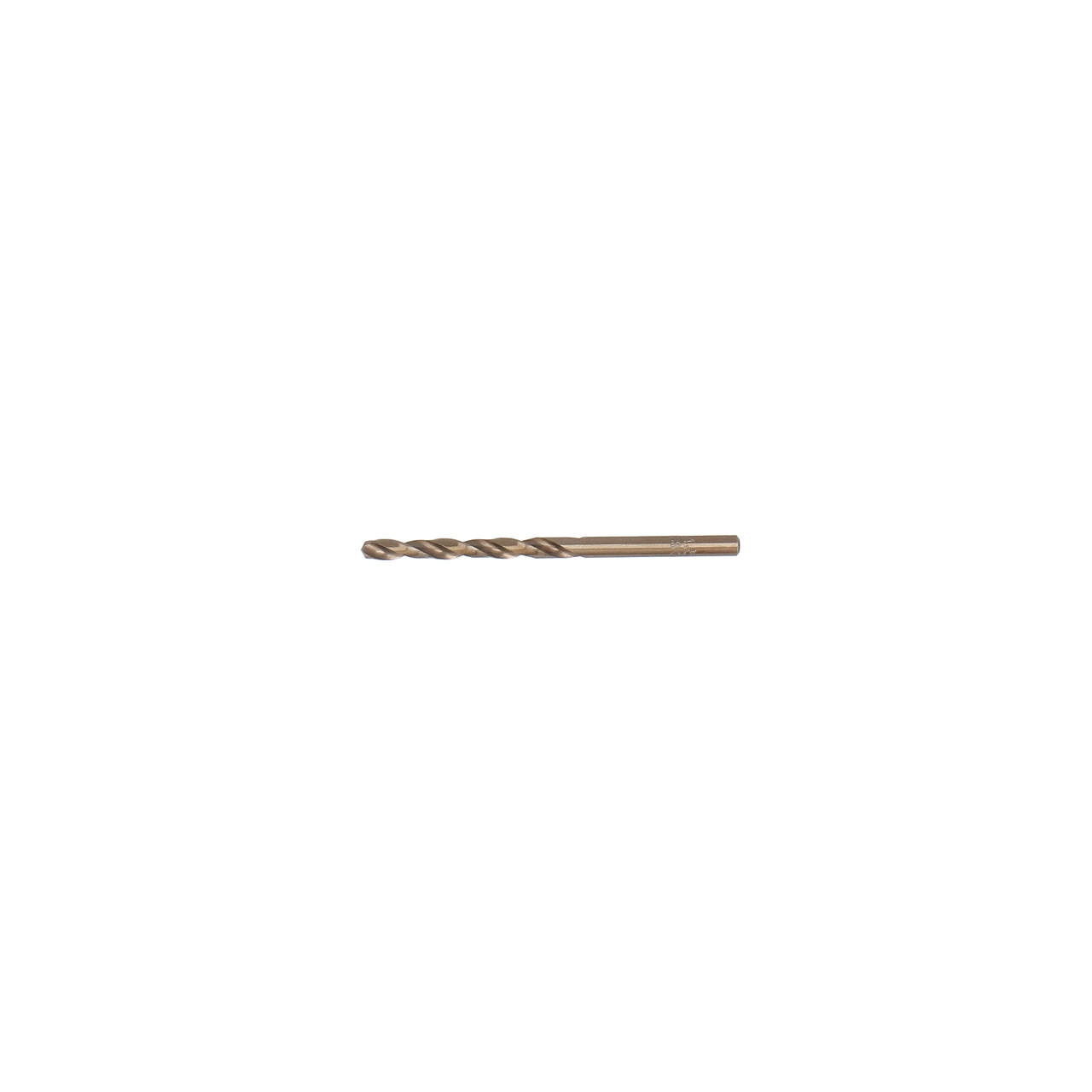 HSS-Cobalt borr 4,5 x 80 mm. DIN338 sb-kort 2 stk.