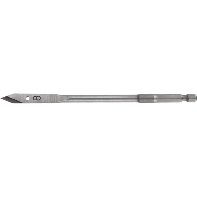 Flatborr 8 x 152 mm