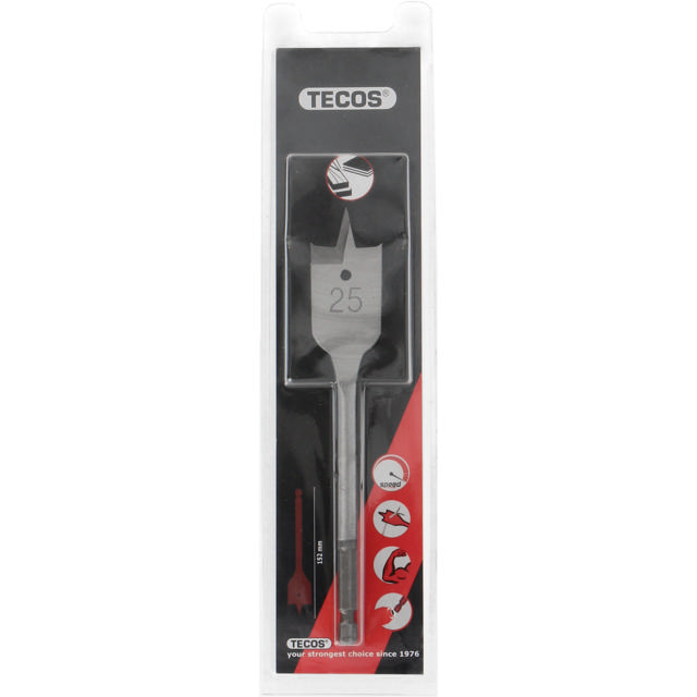 Flatborr 25 x 152 mm