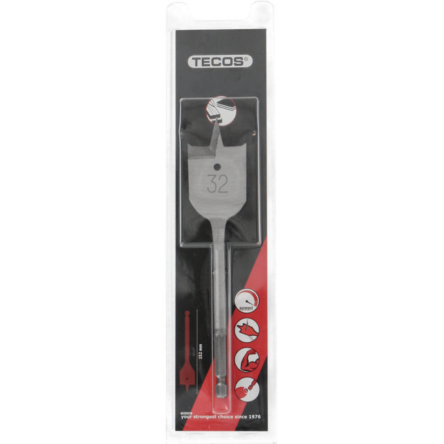 Flatborr 32 x 152 mm