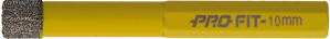 Diamantborr, 10 x 8 mm Hex skaft.