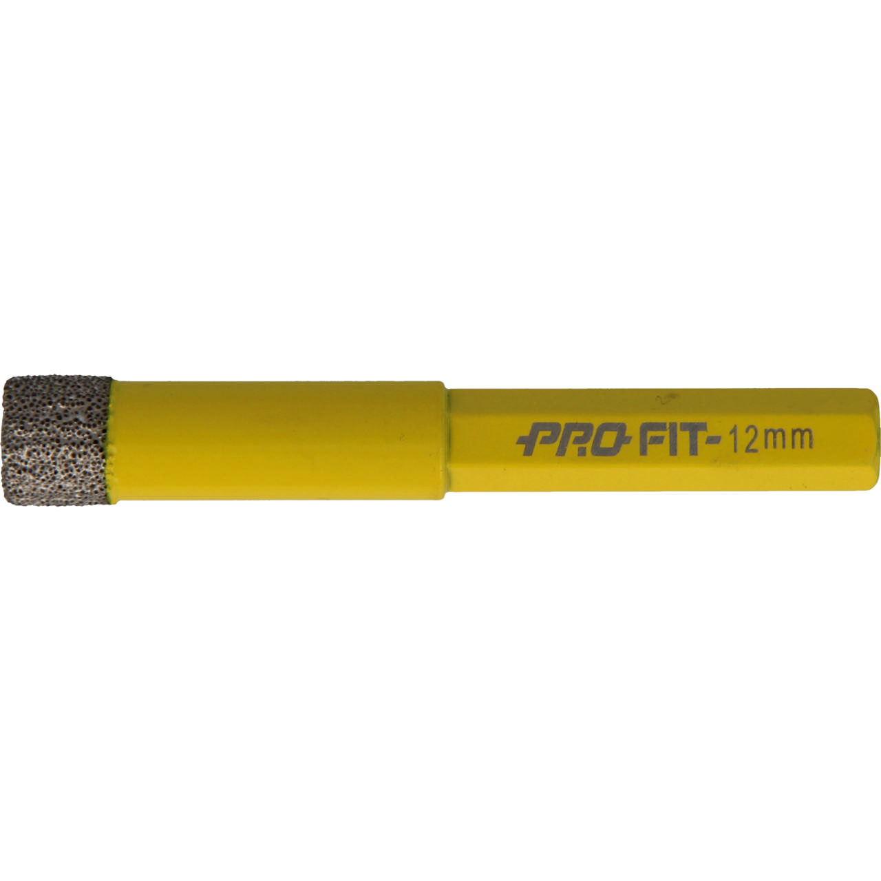 Diamantbor 12 x 8 mm Hex skaft.