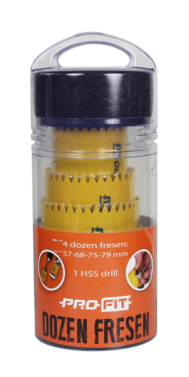 Hålsågset Dozen Fresen 57-79 mm 5 delar