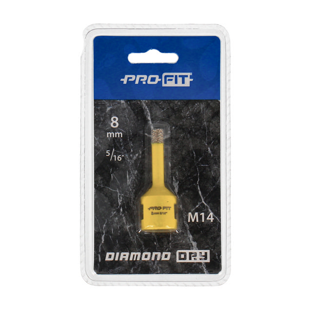 Diamantborr M14 fæste x 8 mm