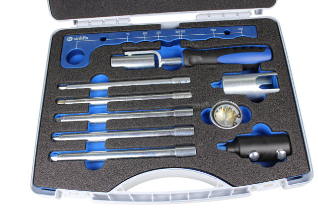 SinkFix Sanitets sæt 10 dele