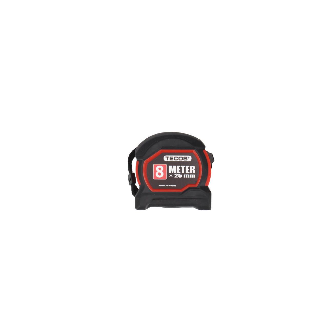 Måttband, 8 m CE class II Nyloncoated m/metallclips