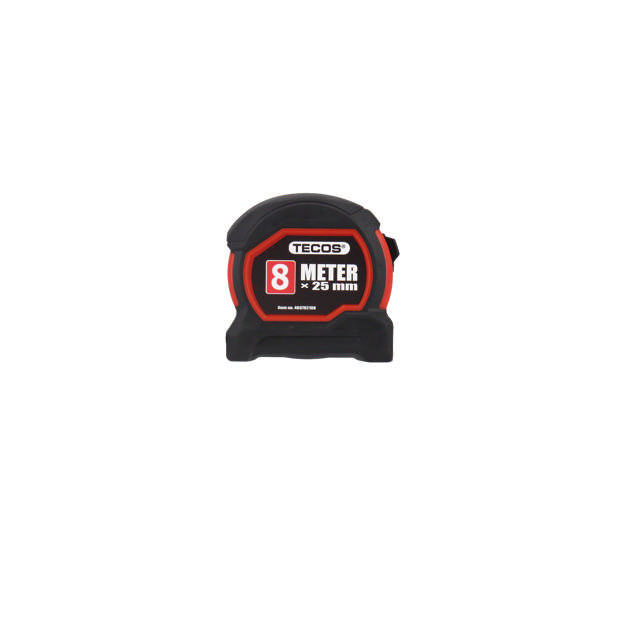 Måttband, 8 m CE class II Nyloncoated m/metallclips