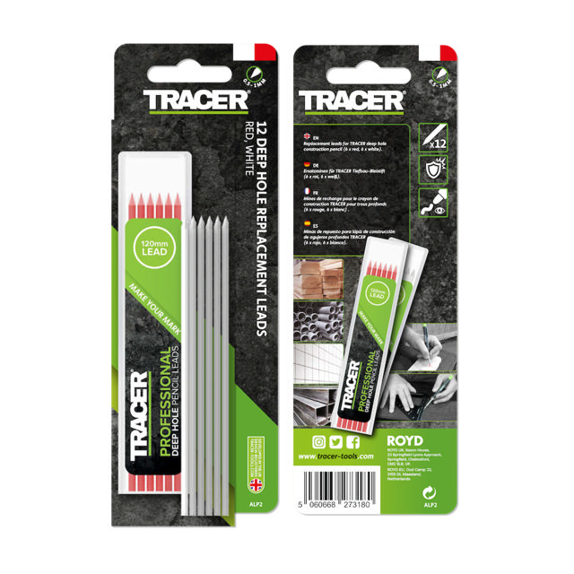12 6 x röd och 6 x vit stift