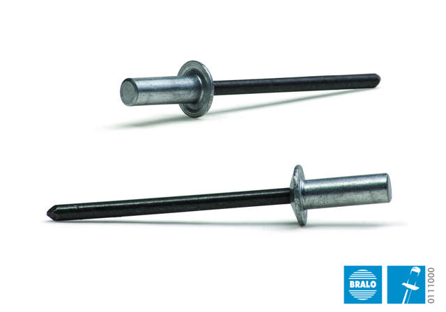Blindnit 3,2 x 11 mm, Alu/Stål, 500 st.