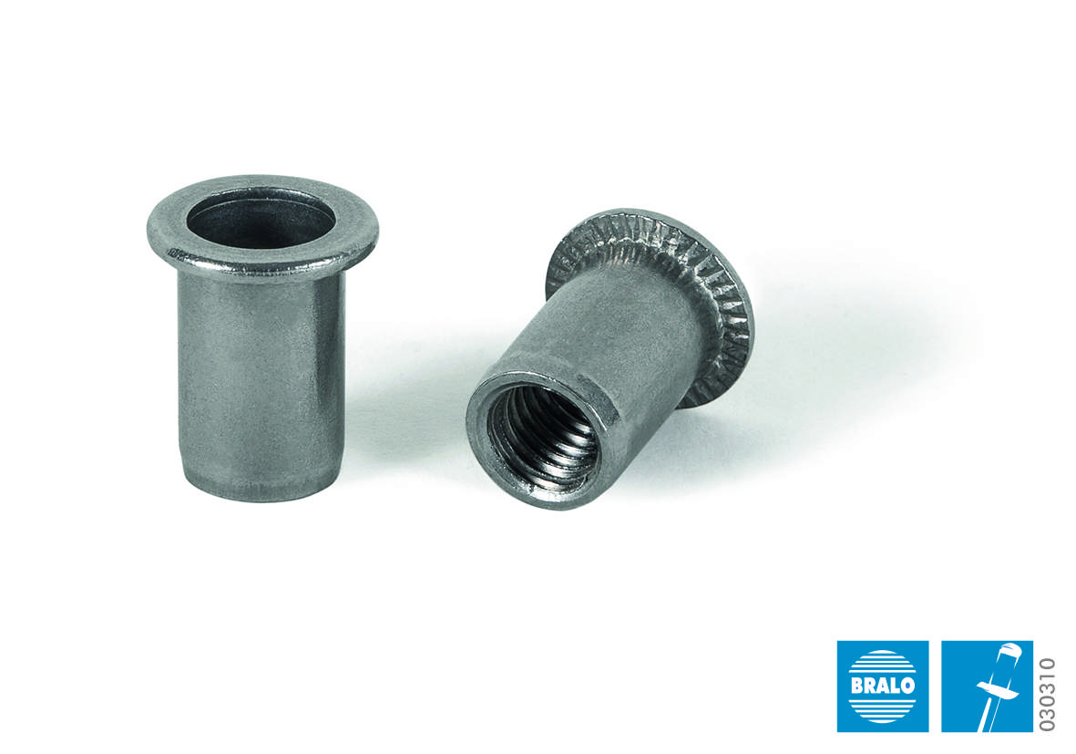 Gevindnitte M6 x 14,5 mm A2, 500 st.