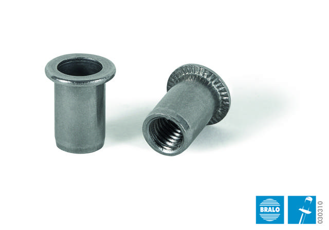 Gevindnitte M6 x 14,5 mm A2, 500 st.