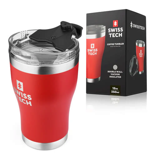 Termomugg, 350 ml - Röd