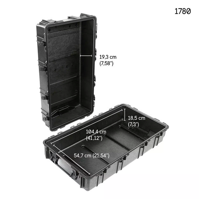 Peli™ 1780 Väska u/skum & hjul