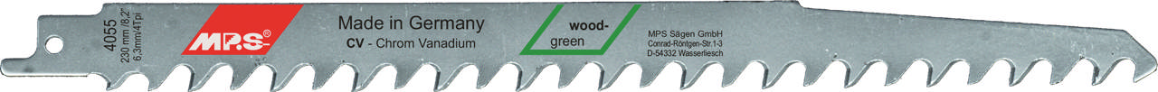 Tigersågsblad 4055 - 5 st., 240 mm CrV 3 tpi