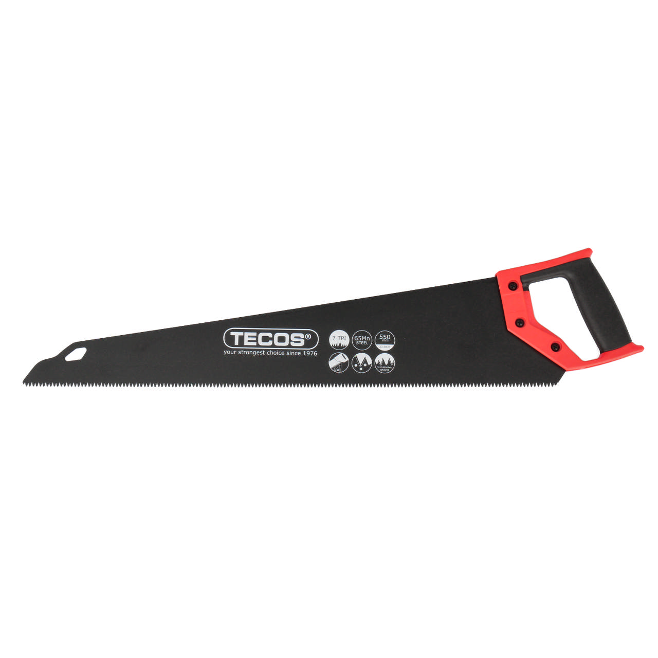 Handsåg TX227 - 65 Mn Stål Teflon 550 7 TPI