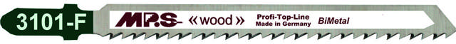 Sticksågsblad 3101F - 2 st., 100 mm BiM 10tpi