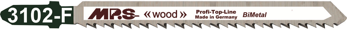 Sticksågsblad 3101F - 5 st., 100 mm BiM 10tpi