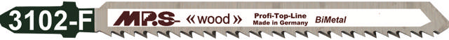 Sticksågsblad 3101F - 5 st., 100 mm BiM 10tpi