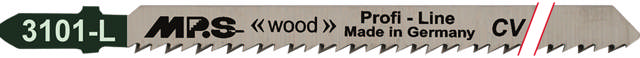 Sticksågsblad 3101L - 5 st., 130 mm CrV 10tpi