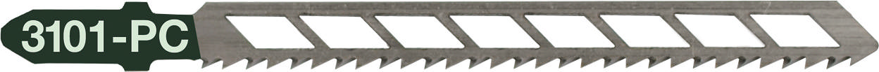 Sticksågsblad 3101PC - 5 st., 100 mm CrV 10tpi