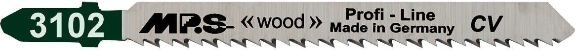 Sticksågsblad 3102 - 25 st., 100 mm CrV 10 tpi