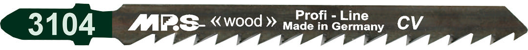 Sticksågsblad 3104 - 100 st., 100 mm CrV 6 tpi