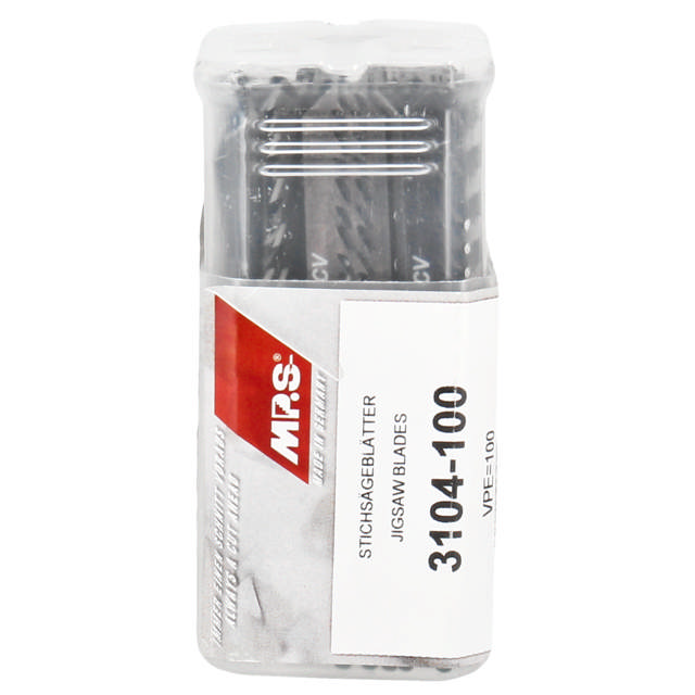 Sticksågsblad 3104 - 100 st., 100 mm CrV 6 tpi