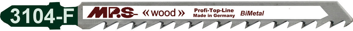 Sticksågsblad 3104F - 5 st., 100 mm BiM 6tpi