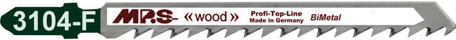 Sticksågsblad 3104F - 5 st., 100 mm BiM 6tpi