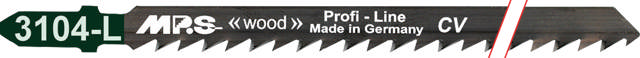 Sticksågsblad 3104L - 5 st., 130 mm CrV 6tpi