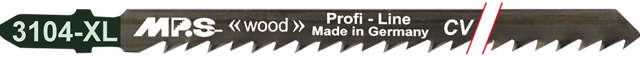 Sticksågsblad 3104XL - 5 st., 150 mm CrV 6tpi