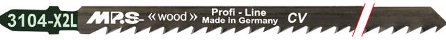 Sticksågsblad 3104X2L - 5 st., 170 mm CrV 6tpi
