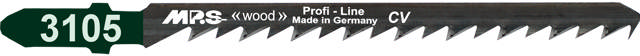 Sticksågsblad 3105 - 5 st., 100 mm CrV 6 tpi
