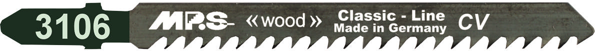 Sticksågsblad 3106 - 2 st., 100 mm CrV 8 tpi