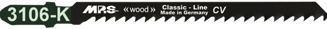 Sticksågsblad 3106K - 2 st., 100 mm CrV 8tpi