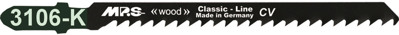 Sticksågsblad 3106K - 5 st., 100 mm CrV 8tpi
