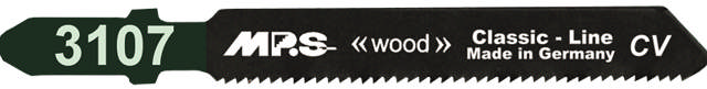 Sticksågsblad 3107 - 5 st., 75 mm CrV 21 tpi