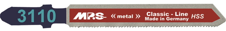 Sticksågsblad 3110 - 2 st., 75 mm HSS 28 tpi