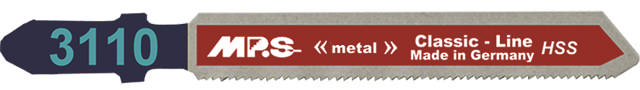 Sticksågsblad 3110 - 2 st., 75 mm HSS 28 tpi
