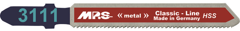 Sticksågsblad 3111 - 2 st., 75 mm HSS 21 tpi