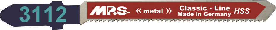 Sticksågsblad 3112 - 2 st., 75 mm HSS 21 tpi