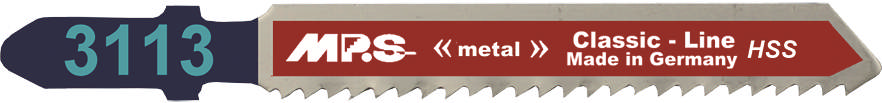 Sticksågsblad 3113 - 2 st., 75 mm HSS 12 tpi